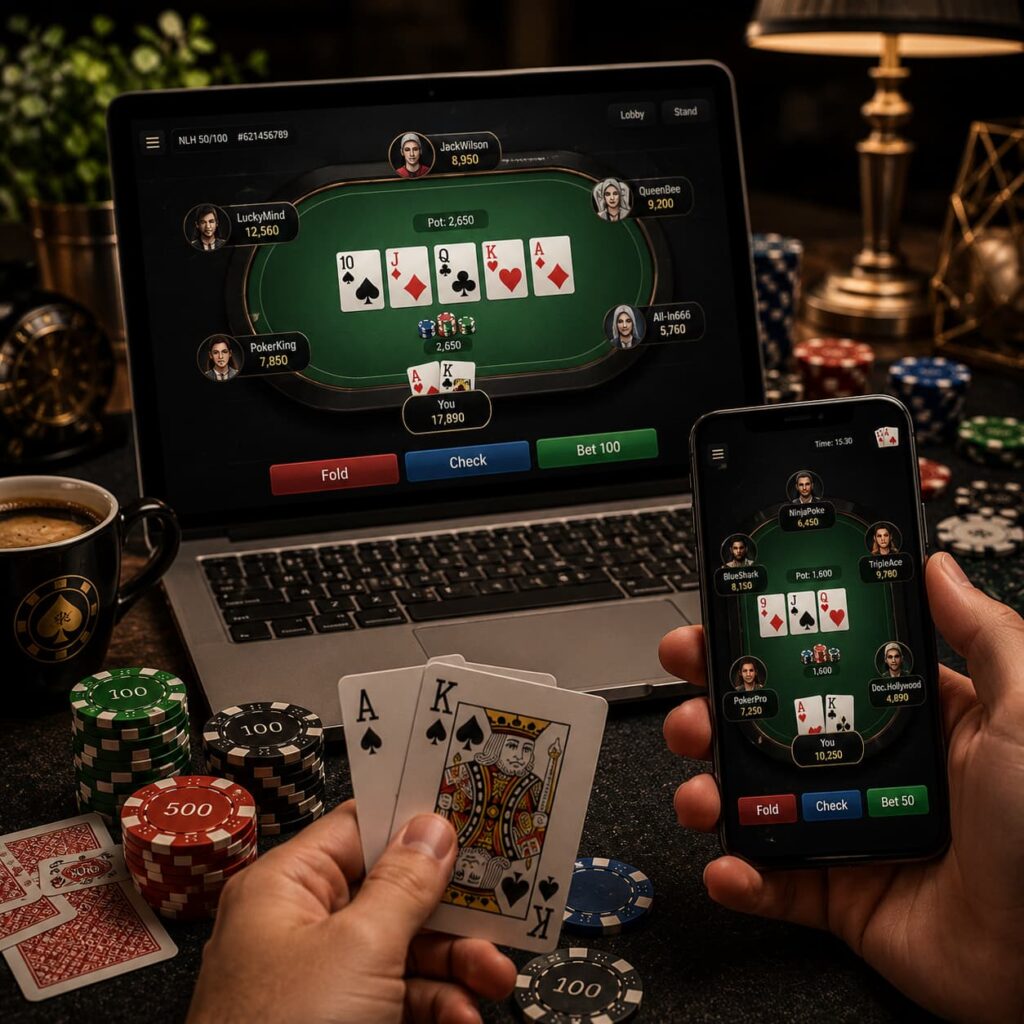Poker Online : Salah Satu Permainan Kartu Digital Yang Sangat Di Gemari Di Era Digital